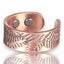 Copper Ring 100% solid Copper 4 Magnets NZ Fern Carousel 3