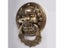 9 Inch Large Cast Lion Head Door Knocker Brass Ring Pull Vintage Handle Metal Carousel 3