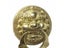 9 Inch Large Cast Lion Head Door Knocker Brass Ring Pull Vintage Handle Metal Carousel 5