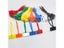 100Pcs Colorful Nylon Cable Ties Plastic Label Strapping Tape Zip Ties Carousel 4