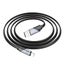 hoco Braided Lighting to USB-A 2.4A Charging Data Cable 1.2m U119 Carousel 1