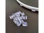 100 Pcs/Set Led Neon Strip Clips Modeling Fixed Buckle For 6*12Mm 8*16Mm Carousel 5