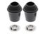 MagiDeal 2 Sets Rubber Bass Drum Legs Parts Percussion Instrument Parts Carousel 1