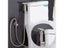 Free Nail Bidet Hook Holder Stainless Steel Hanger ABS Brushed Socket Wall Carousel 4