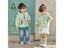 Amila Baby Jacket Spring New 3-in-1 Waterproof Windproof Printed Coat Girls Carousel 5