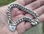 Heavy & Chunky Sterling Silver Curb Link Bracelet - 63 Grams Carousel 1