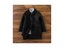 Baby Boys Woolen Jacket Long Single Breasted Warm Children Toddler Lapel Tweed Carousel 7