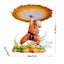 18cm Dragon Ball Kienzan Kuririn Figure Namek Kuririn Figurine PVC Satue Action Carousel 3