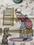 Asmall piece of vintage SANDERSON Nursery Rhymes cotton Carousel 3