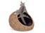Fetch Wicker Cat Cave Carousel 7