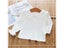 White Lace Long Sleeve Pullover Shirt For Newborn Baby Girls Spring/fall Carousel 5