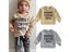 5 Colors 0-24M Infant Boys Girls Autumn Sweatshirt Tops Letter Printed Long Carousel 3