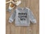 5 Colors 0-24M Infant Boys Girls Autumn Sweatshirt Tops Letter Printed Long Carousel 6