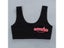 3pcs/Lot Girl Racerback Cotton Sport Training Bra Letter Print Solid Color Wide Carousel 7