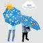 Rocket Colour Changing Umbrella Carousel 1