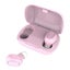 Parallel Wireless Bluetooth Earphones With 9D Sound And Charging Box Pink Carousel 1