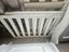 White baby cot incl mattress Carousel 10