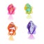 electric fish toy electric moving fish artificial moving fishes colorful moving Carousel 5