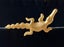 Collectible Large Pre-Loved Goldtone CROCODILE ALLIGATOR Brooch by AGATHA PARIS Carousel 1