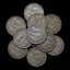 NZ SILVER SHILLINGS 1 OZ SILVER! $1 RESERVE! Carousel 1