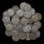 NZ SILVER SIXPENCE 1.5 OZ OF SILVER $1 RESERVE! Carousel 1