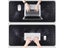 Black White Gamer Mouse Pad Gaming Desk Mat Laptop Mats Game Pads Carousel 7