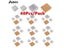 40 PCS Raspberry Pi Heatsink Kit For B B 2 3 With Copper Pad Shims Adhesive Carousel 3