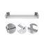 Wall Mounted Spice Rack Pantry Organization Storage Shelf Daily Utility Spice Carousel 3