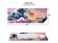 Japan Great Wave Mouse Pad Gamer XL Custom Home XXL MousePads Keyboard Pad Soft Carousel 5