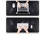 Black And White Gamer Mouse Pad Gaming Mats For Office Carousel 6