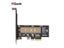 RGEEK M.2 NVMe SSD NGFF TO PCIE X4 Adapter For 2230-2280 Size M.2 FULL SPEED Carousel 4