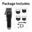 WAIKIL High-Power Hair Clipper Rechargeable Barber Trimmer Carousel 6