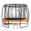 Kahuna 10Ft Round Trampoline With Ladder Net Safety Pad Cover Orange Outdoor Toy Carousel 1