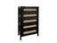 Tallboy Chest of Drawers Rattan Carousel 7