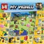 $1R:Lego-like My World Mini Blocks 15 Tree/Village House Blind Boxes Minecraft Carousel 5