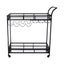 Bar Kitchen Trolley with Mirror Shelves Carousel 5