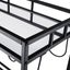 Bar Kitchen Trolley with Mirror Shelves Carousel 7