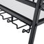Bar Kitchen Trolley with Mirror Shelves Carousel 8