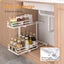 2 Tier Sink Organizer Storage Carousel 2