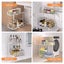 2 Tier Sink Organizer Storage Carousel 7