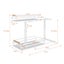 2 Tier Sink Organizer Storage Carousel 8