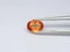 $1 RES * Buy Now $1,200.00 * 0.68ct Oval Yellow Orange SAPPHIRE Gemstone Loose Carousel 7