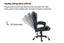 Ergolux Executive Leather Massage Office Chair (Black) Carousel 8