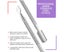 Premium Cuticle Nippers Pusher Manicure Tools Set, Ingrown Toenail File, Cuti Carousel 3