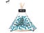 Pet Tent House Cat Bed Portable Teepee With Thick Cushion 6 Colors For Dog Carousel 5