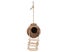 Parrots Hanging Natural Coconut House with Ladder Bird Hamster Cage Swing Nes Carousel 1