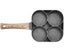 Non-Stick Fried Egg Pan,Kitchen Utensil Burger Frying Pan,4 Hole Multipurpose Carousel 2