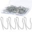 58pcs Metal Curtain Hooks Sopito 1.2 Inch Drapery Pin and Hook for Pleated Drape Carousel 1