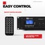 6 CH Mixer-Amplifier 4-Zone 100V 360W Carousel 12