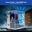 Raspberry Pi Pironman 5 NVMe M.2 SSD PCIe Mini PC Case for Raspberry Pi 5 Carousel 4
